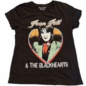 Joan Jett and the Blackhearts x Recycled Karma Tee SMALL Women’s NEW